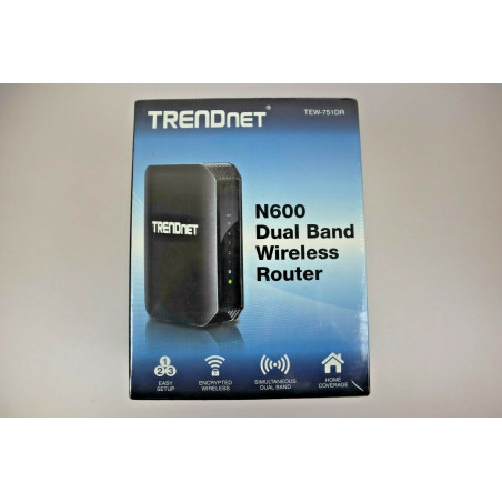 TRENDNET N600 DUAL BAND WIRELESS ROUTER TEW-751DR